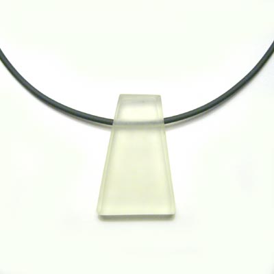 Classic Clear Resin Pendant