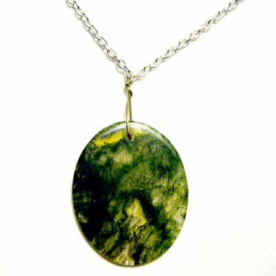 Moss Agate Swirl